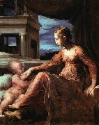 Francesco Parmigianino Virgin and Child oil painting on canvas